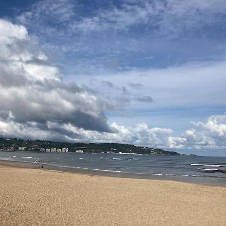 Hendaye Plage Charmant Studio 2Pers Avec Grande Terrasse Vue Mer Exteriér fotografie